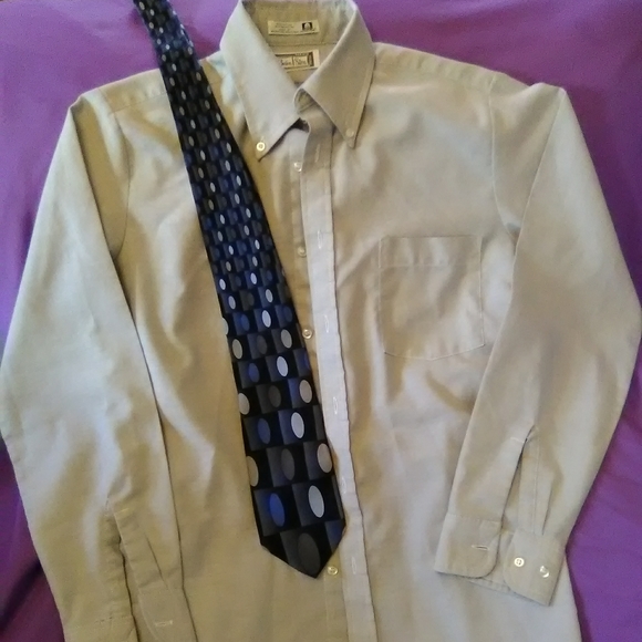 5$ bundle ONLY~Men's top& tie for a teenager - Picture 1 of 4